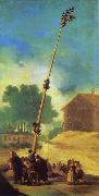 Francisco Jose de Goya, The Greasy Pole (La Cucana)